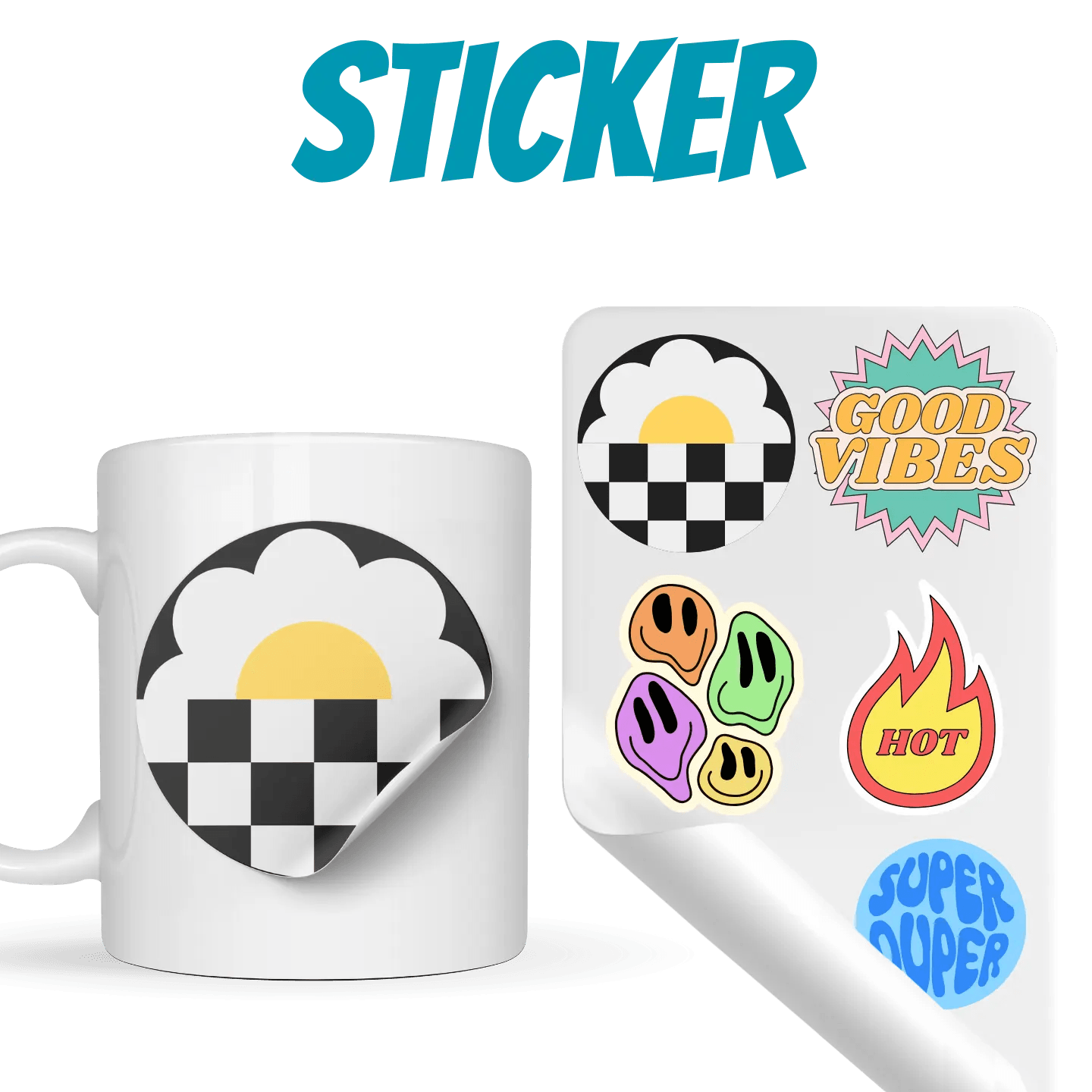 Stickers - Heat Press Transfer