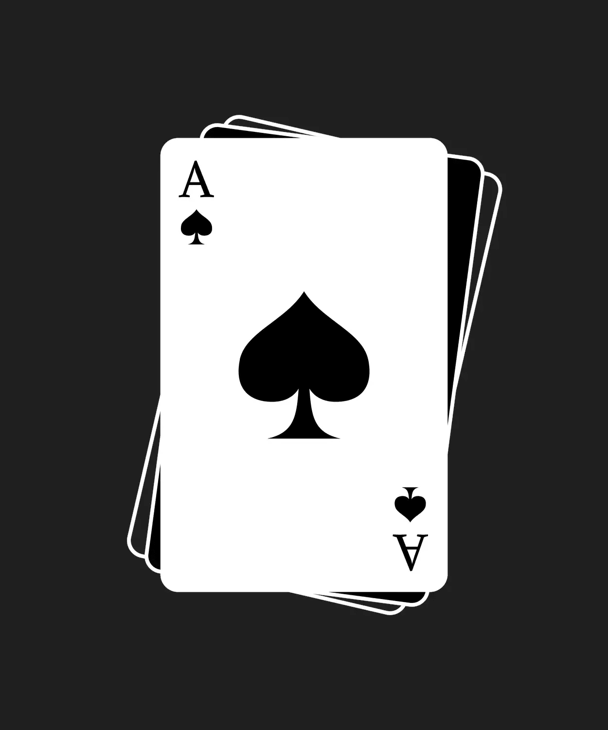 Ace of Spades - DTF Ready to Press - Heat Press Transfer