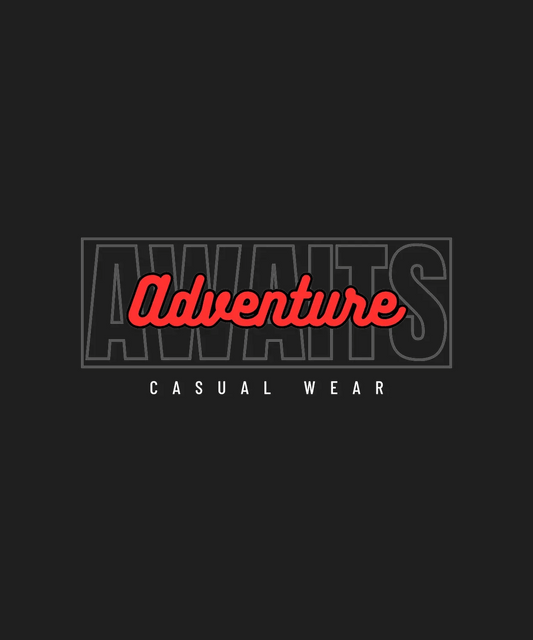 Adventure Casual - DTF Ready to Press - Heat Press Transfer