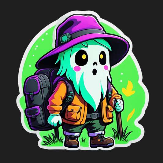 Adventure Ghost - Sticker - Heat Press Transfer
