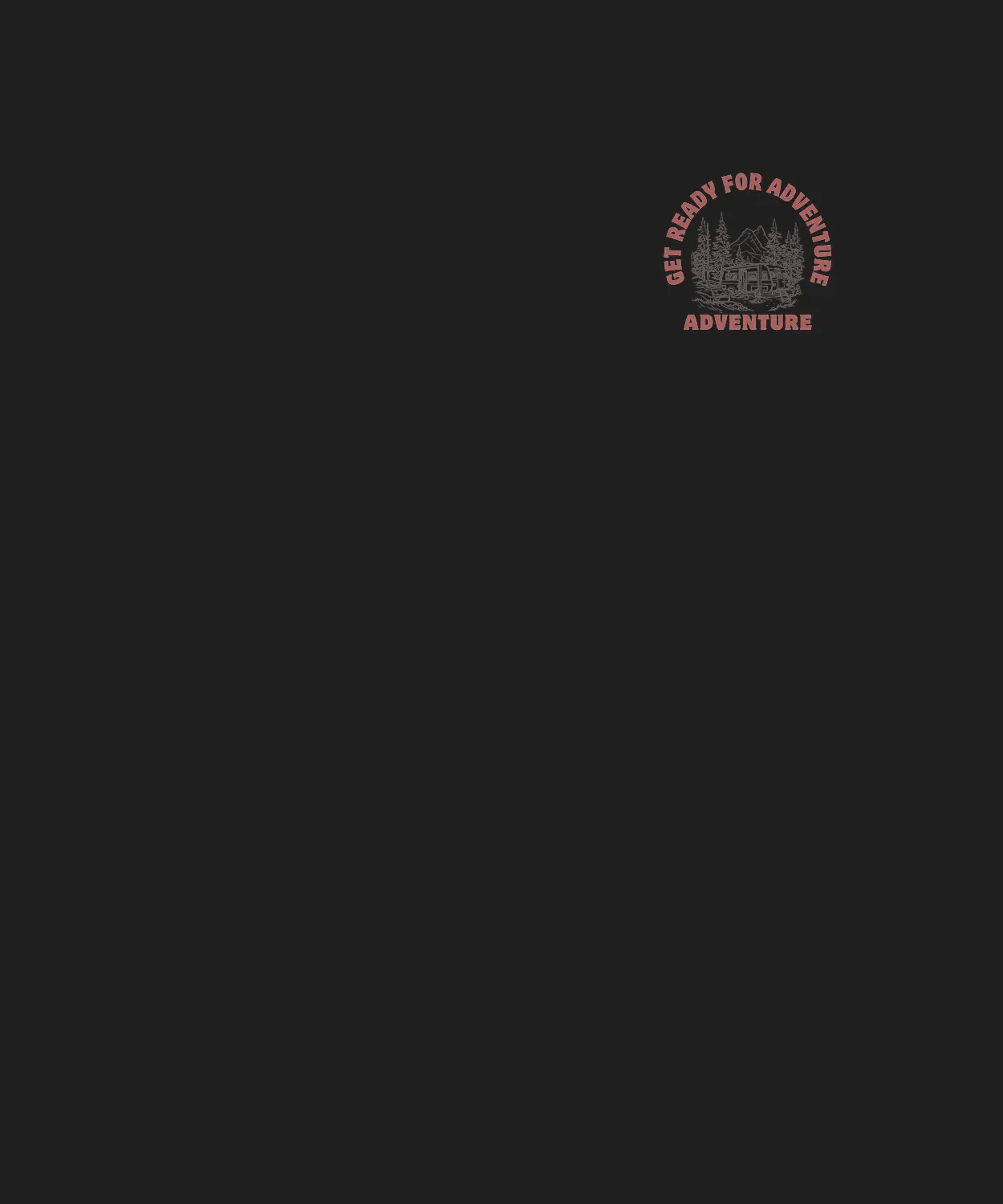 Adventure Theme - DTF Ready to Press (black_bg)