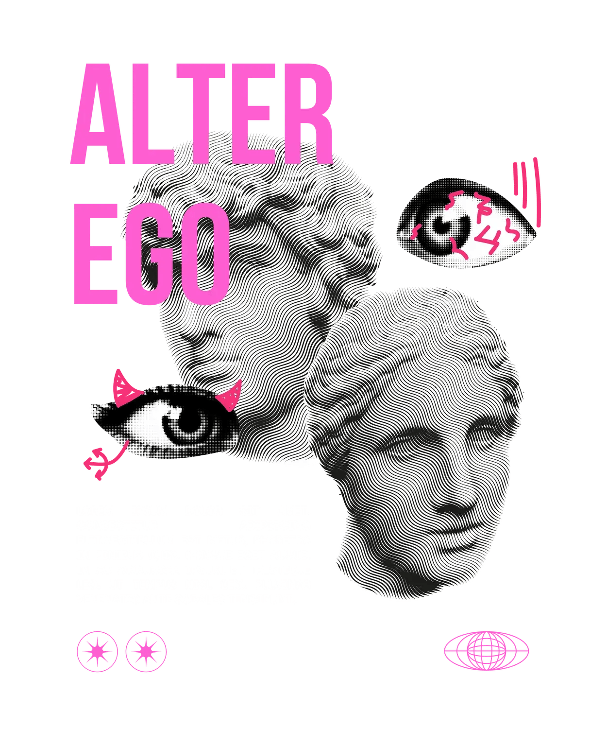 Alter Ego - DTF Ready to Press (original)