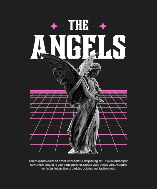 Angelic Wings - DTF Ready to Press - Heat Press Transfer