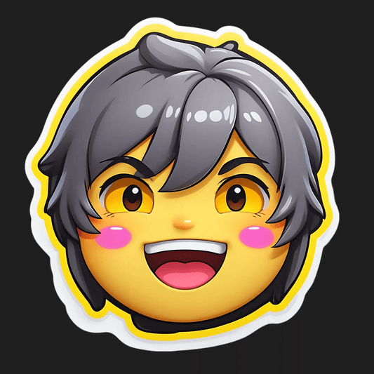 Animated Character Sticker - Eye-Catching Design - Heat Press Transfer