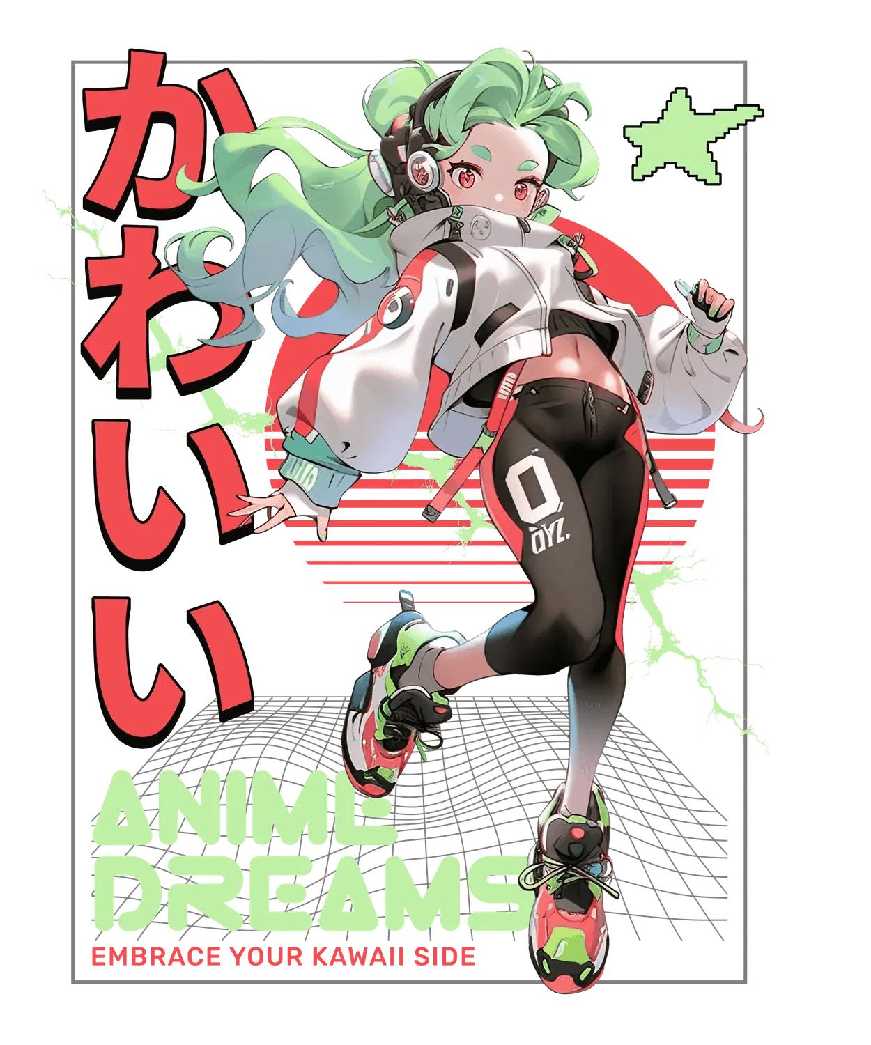 Anime Dreams - DTF Ready to Press (original)
