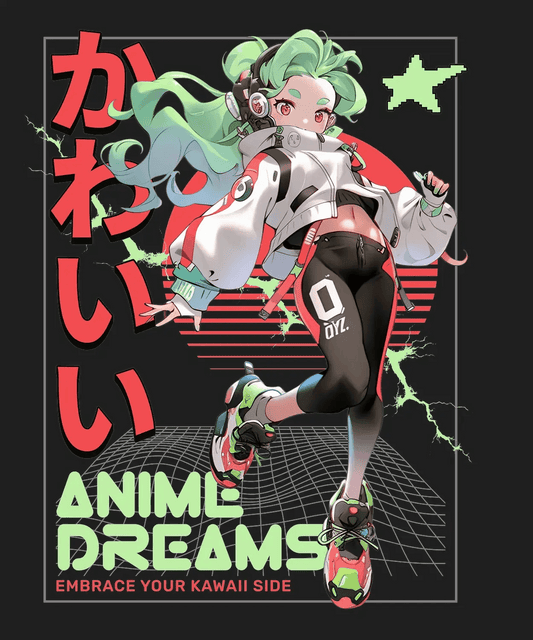 Anime Dreams - DTF Ready to Press - Heat Press Transfer