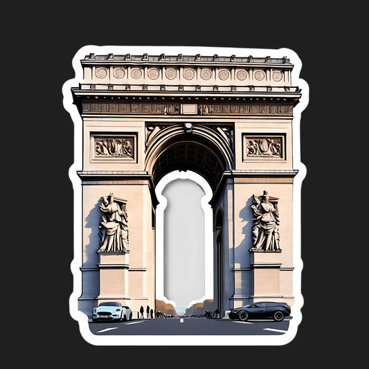 Arc de Triomphe - UV DTF Sticker - Heat Press Transfer