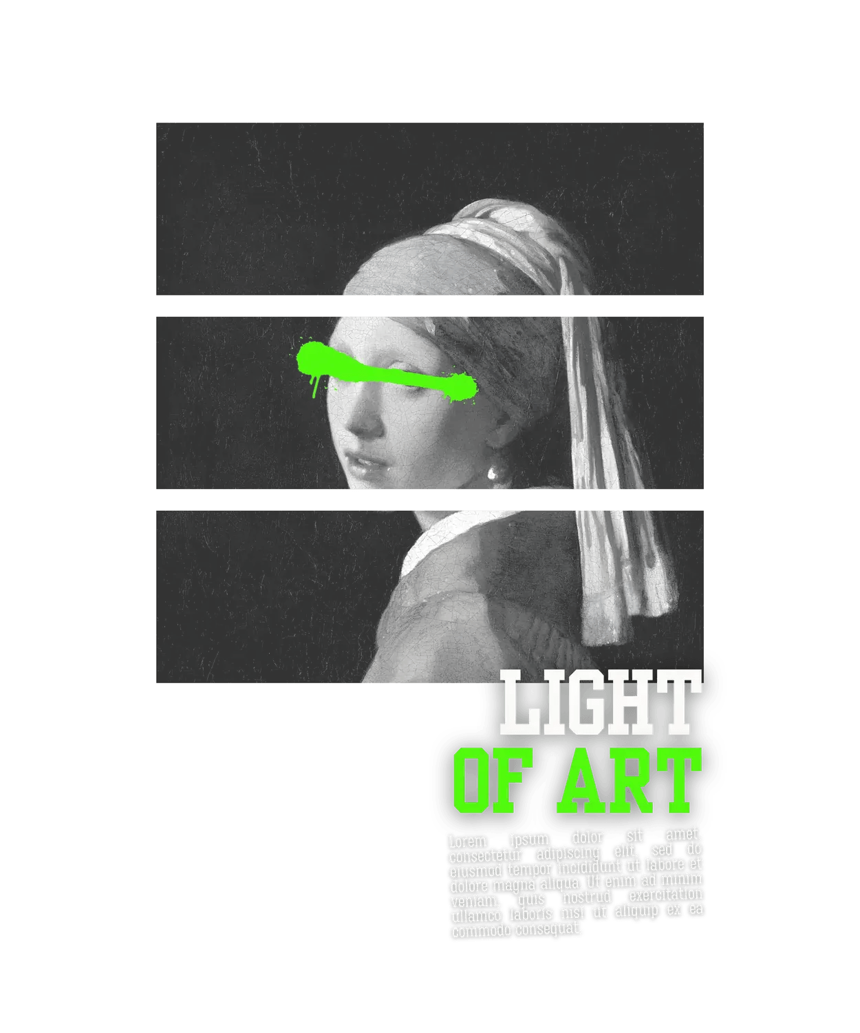 Artistic Splash - DTF Ready to Press - Heat Press Transfer