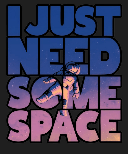 Astronaut Theme - DTF Ready to Press - Heat Press Transfer