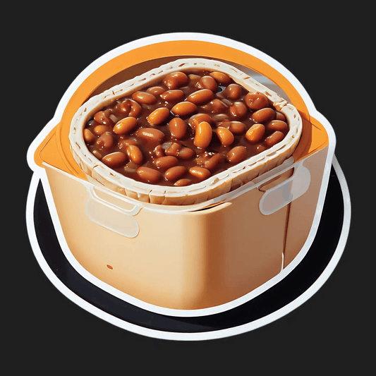 Baked Beans Pot - Sticker - Heat Press Transfer
