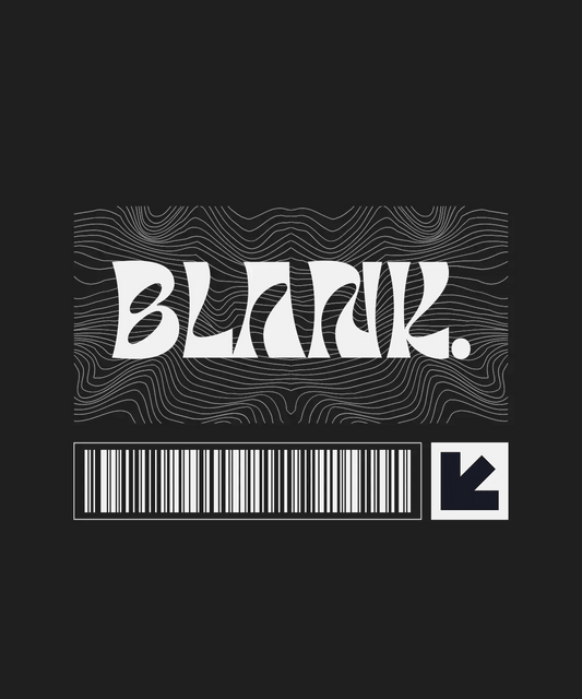 Barcode Wave - DTF Ready to Press - Heat Press Transfer