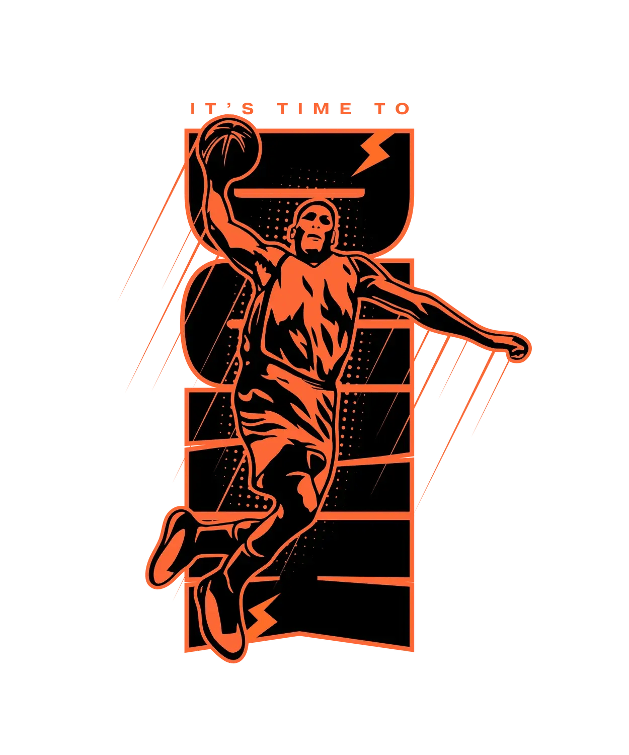 Basketball Energy - DTF Ready to Press (original)