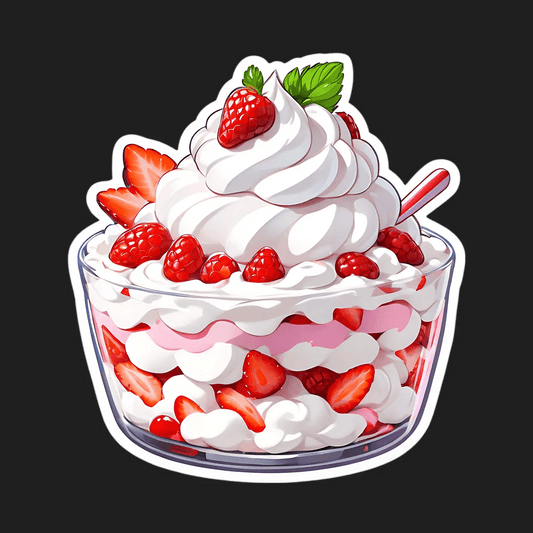 Berry Dessert Delight - Sticker - Heat Press Transfer