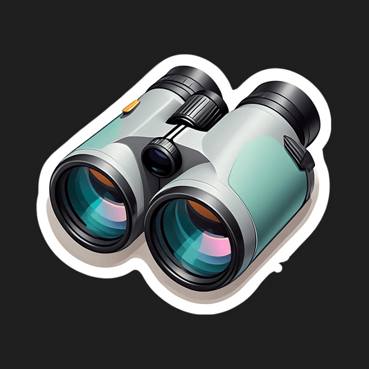 Binocular Vision Sticker - UV DTF - Heat Press Transfer