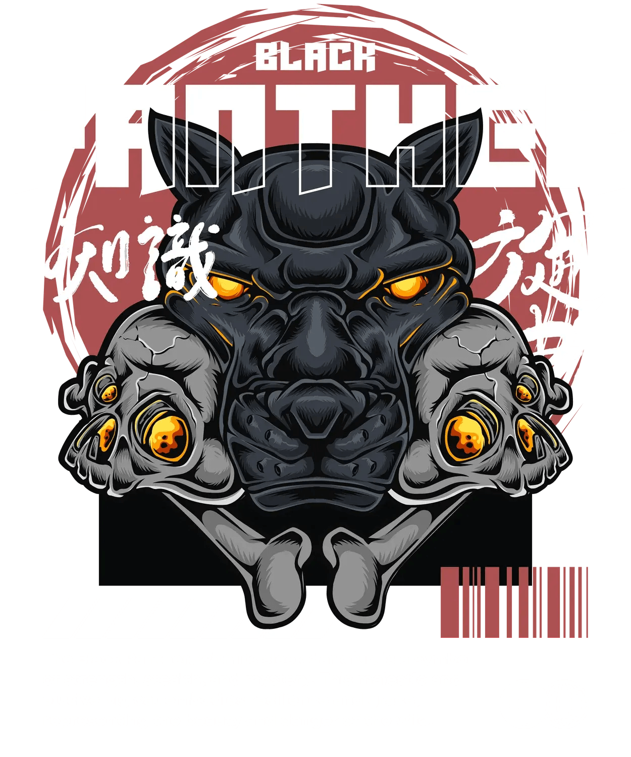 Black Panther Graphic - DTF Ready to Press (original)