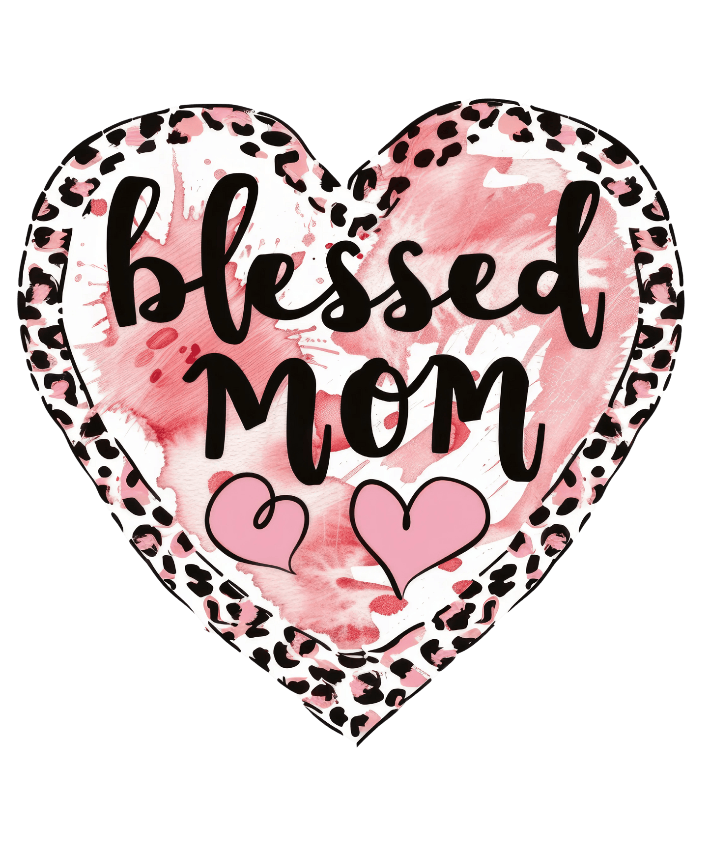 Blessed Mom Design - DTF Ready To Press - Heat Press Transfer