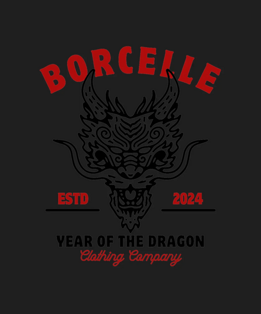 Borcelle Clothing Logo - DTF Ready to Press - Heat Press Transfer