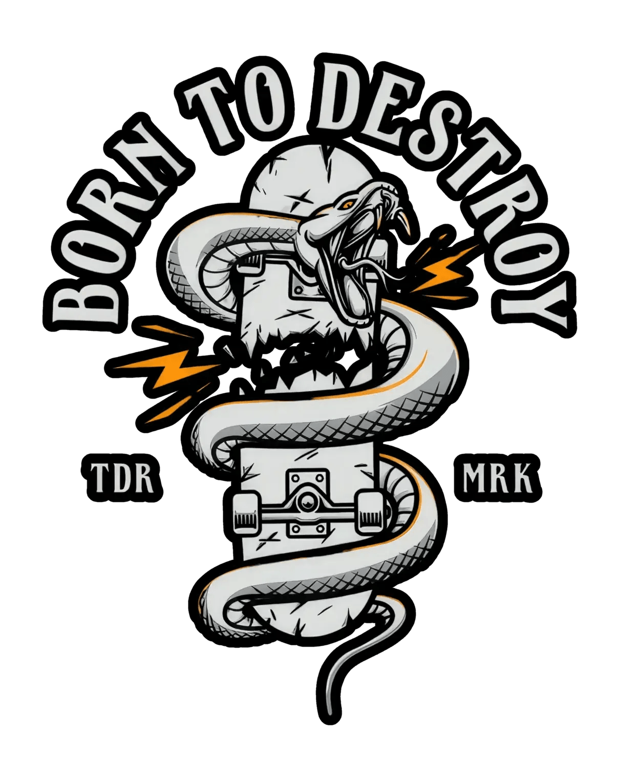 Born to Destroy - DTF Ready to Press (original)