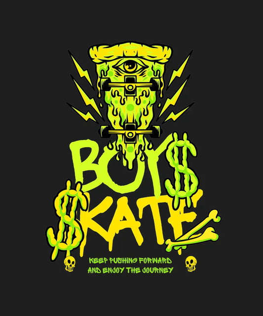 Boys Skate - DTF Ready to Press - Heat Press Transfer