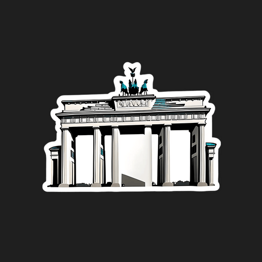 Brandenburg Gate Sticker - UV DTF Sticker - Heat Press Transfer