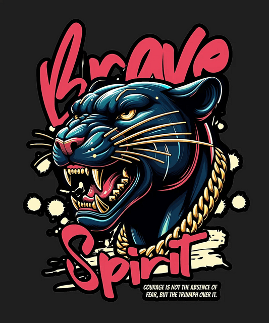 Brave Spirit - DTF Ready to Press - Heat Press Transfer