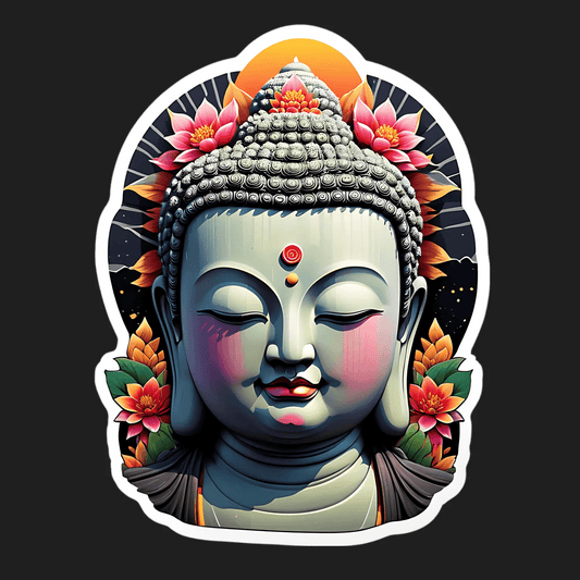 Buddha Artwork - Sticker - Heat Press Transfer