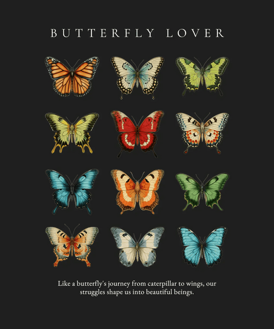 Butterfly Lover - DTF Ready to Press - Heat Press Transfer