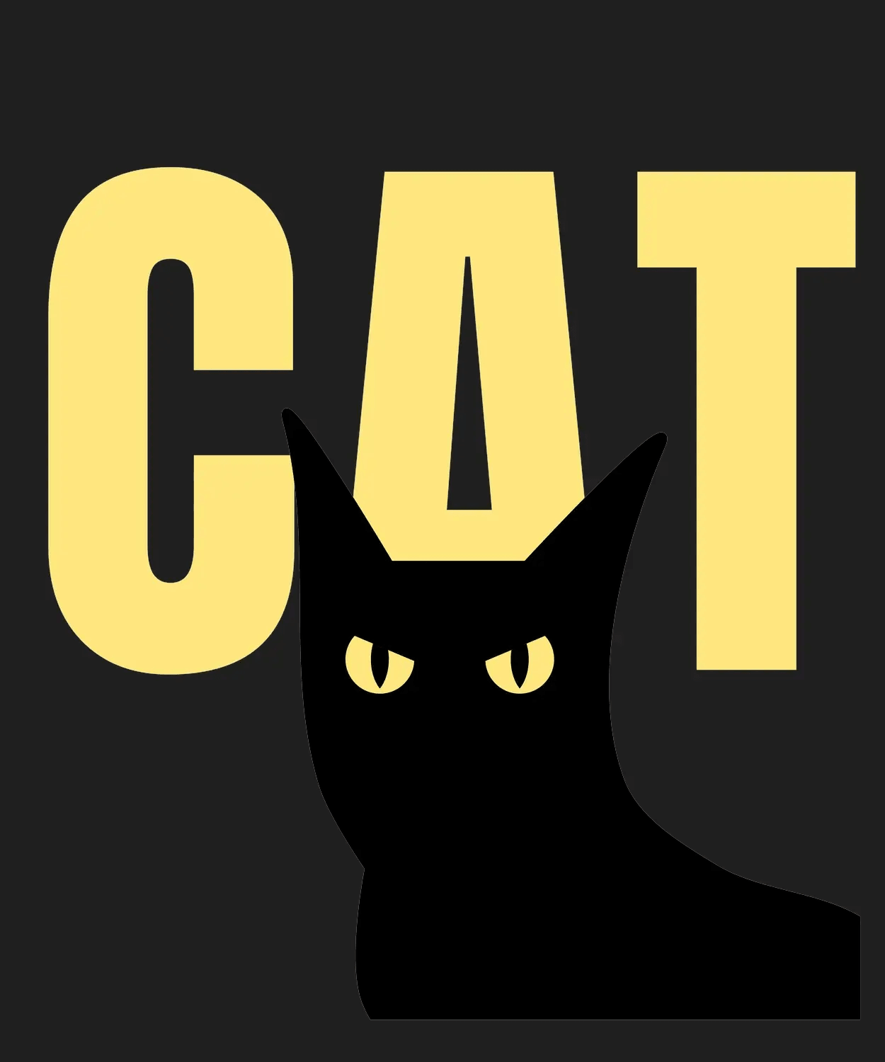 CAT Eyes - DTF Ready to Press - Heat Press Transfer