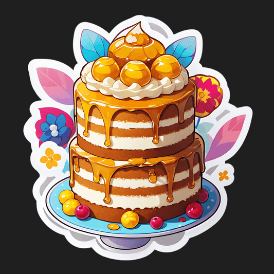 Cake Fantasy - Dessert Sticker - Heat Press Transfer