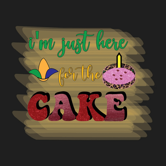 Cake Lover Design - DTF Ready to Press - Heat Press Transfer
