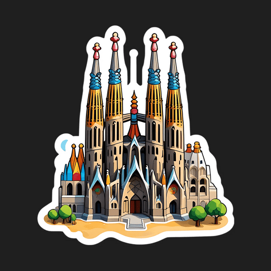 Cathedral Artwork - Sticker - Heat Press Transfer