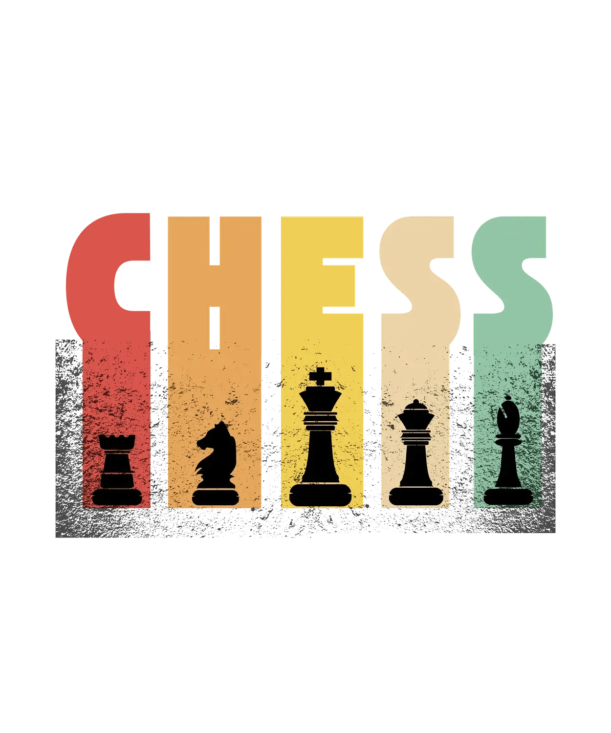 Chess Pieces DTF Ready to Press (original)