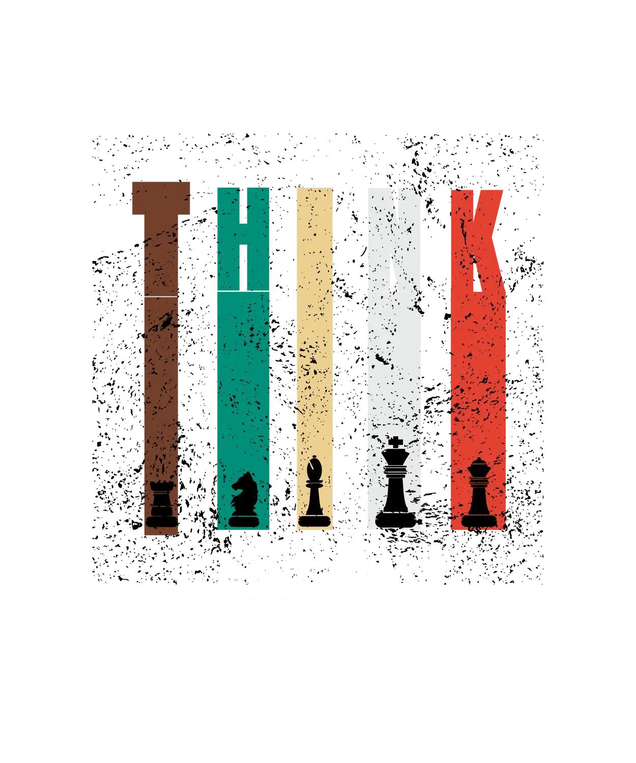 Chess Think and Play - DTF Ready to Press (original)