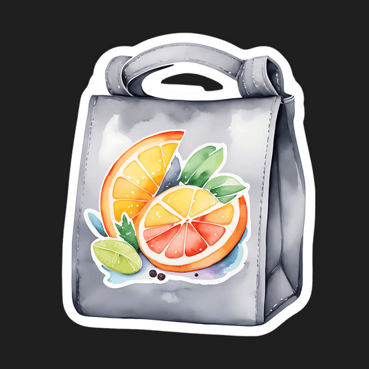 Citrus Medley Sticker - Colorful UV DTF Design - Heat Press Transfer