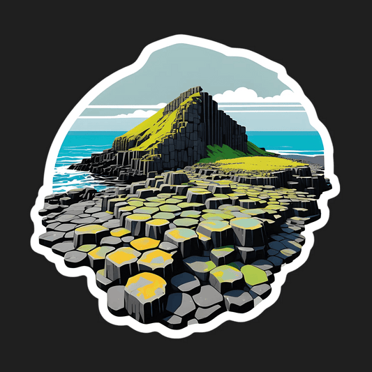 Coastal Landscape - UV DTF Sticker - Heat Press Transfer