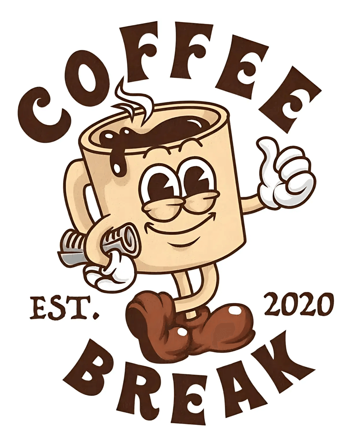 Coffee Break Mug - DTF Ready to Press (original)