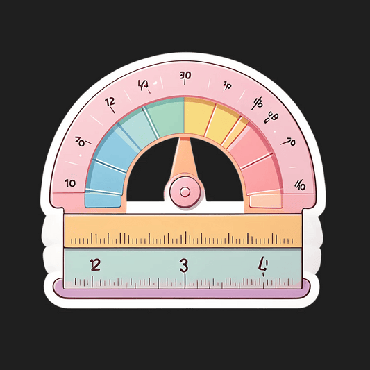 Color Meter - Sticker - Heat Press Transfer