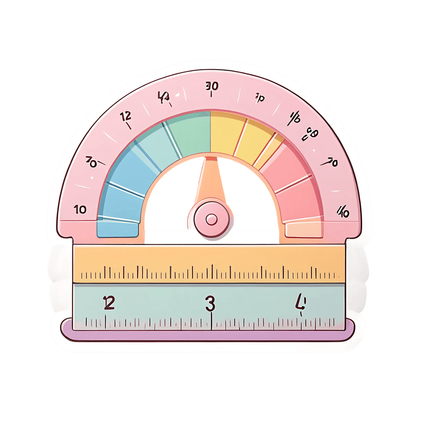 Color Meter - Sticker - Heat Press Transfer