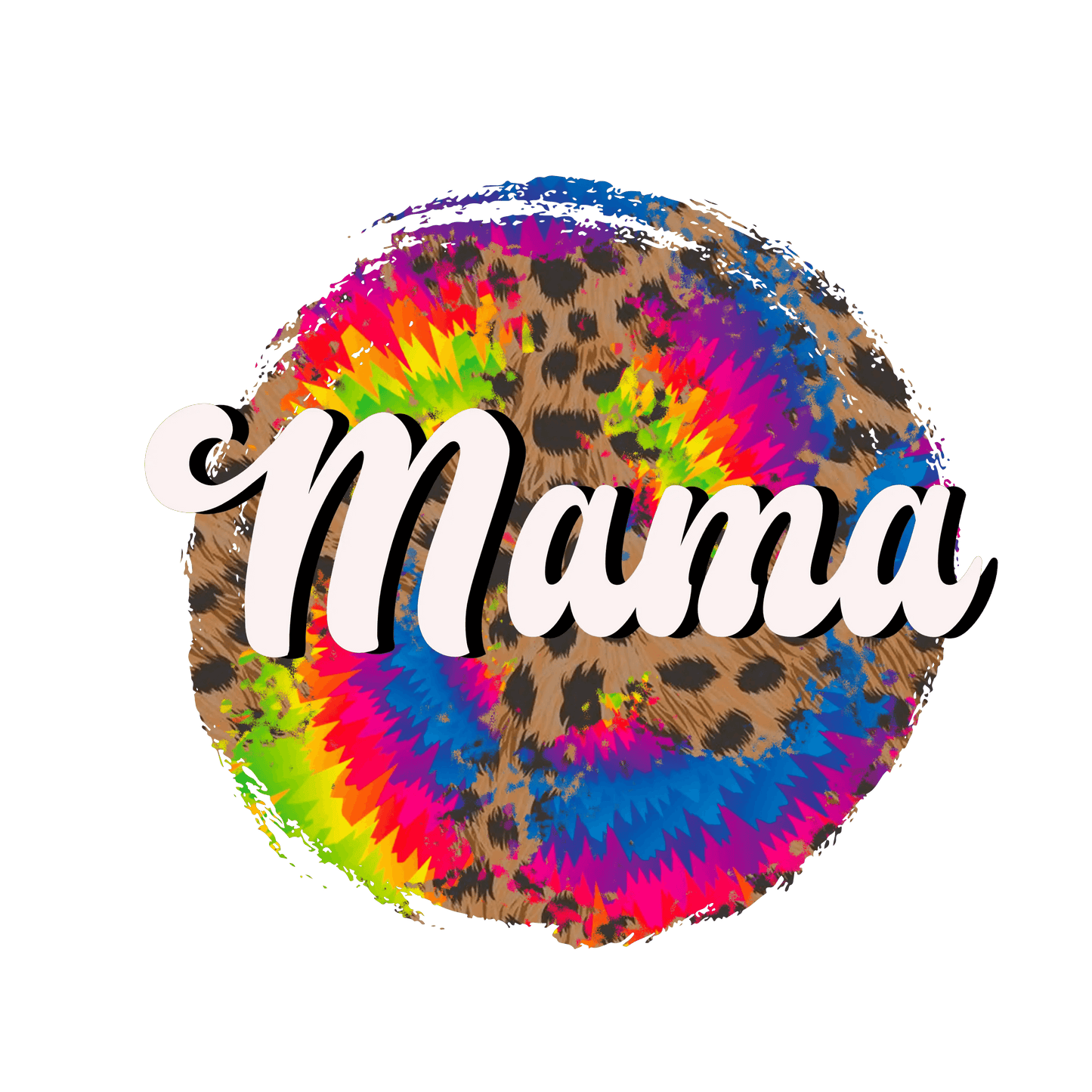 Colorful Mama Design - DTF Ready To Press - Heat Press Transfer