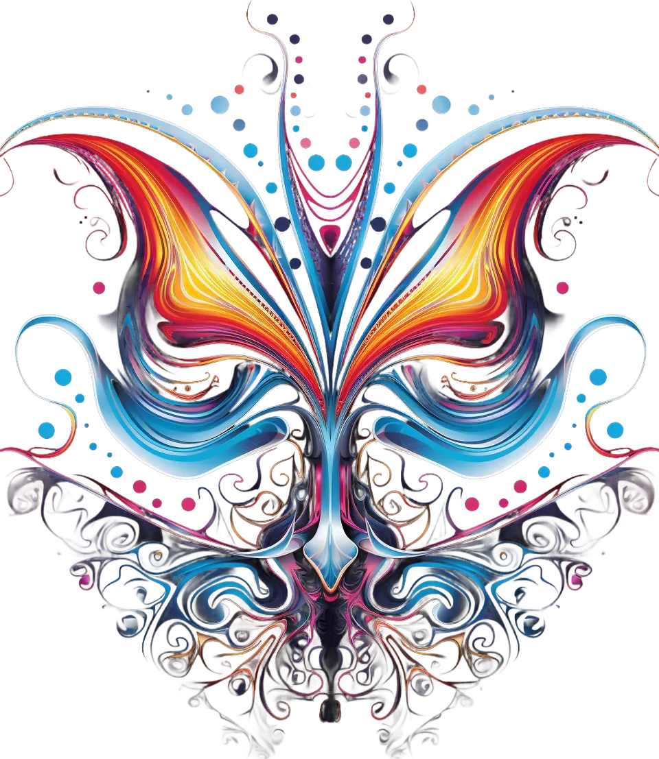 Colorful Butterfly - DTF Ready to Press - Heat Press Transfer