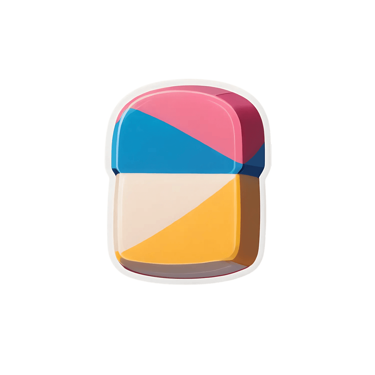 Colorful Capsule - UV DTF Sticker - Heat Press Transfer