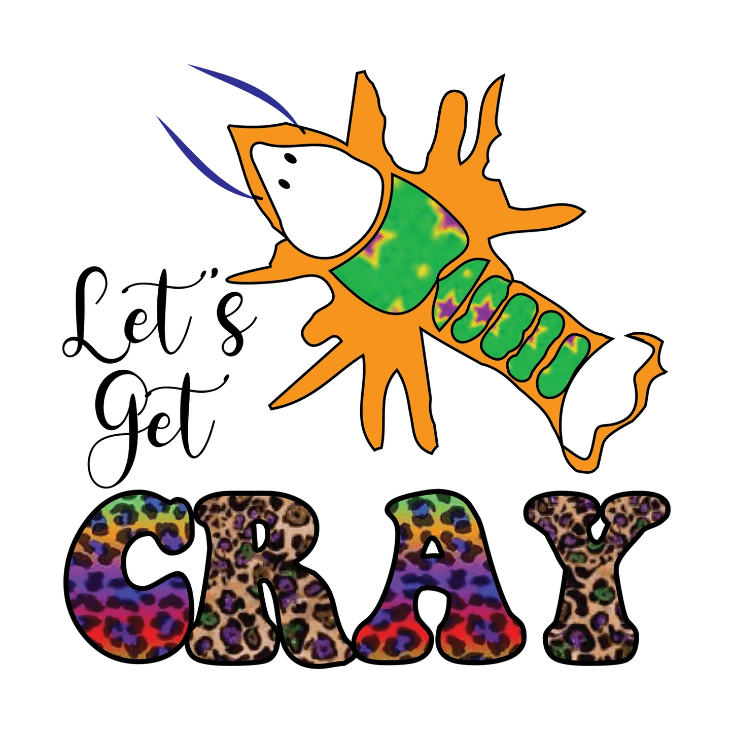 Colorful Crayon Splash - DTF Ready to Press - Heat Press Transfer