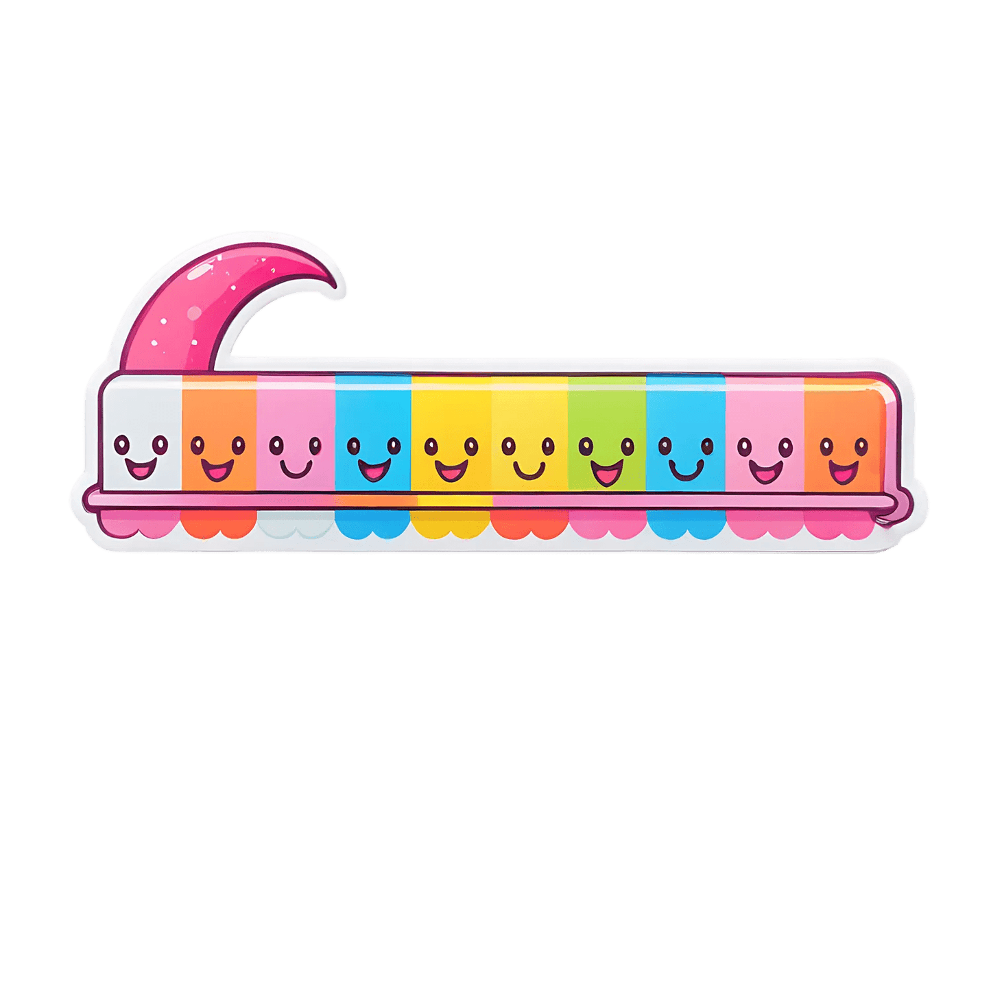 Colorful Pianos - Sticker - Heat Press Transfer