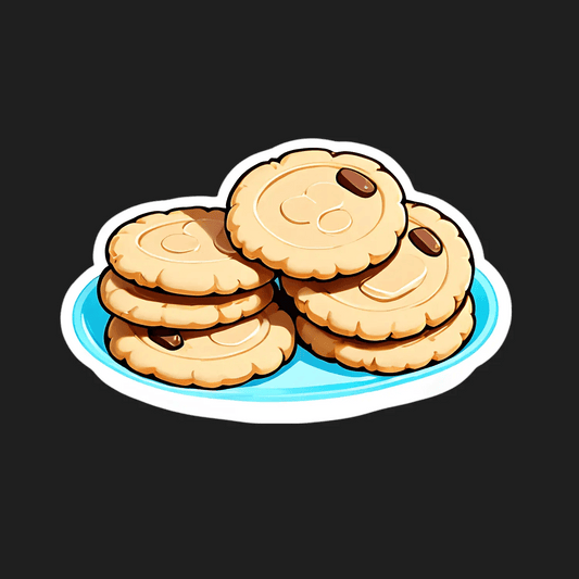 Cookie Smile - UV DTF Sticker - Heat Press Transfer