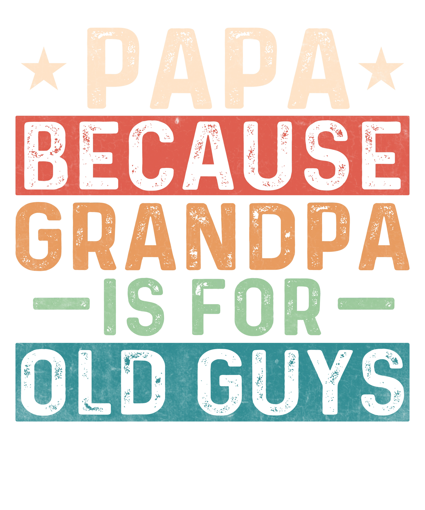 Cool Father's Day Design - DTF Ready To Press - Heat Press Transfer