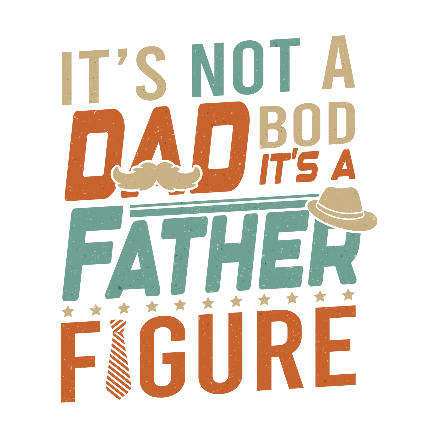 Cool Father's Day Design - DTF Ready To Press - Heat Press Transfer