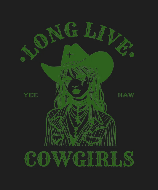 Cowgirl Fashion - DTF Ready to Press - Heat Press Transfer