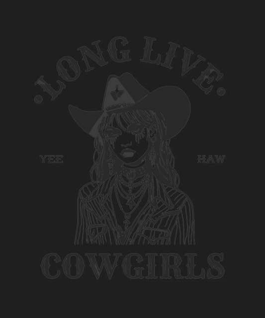 Cowgirl Pride - DTF Ready to Press - Heat Press Transfer