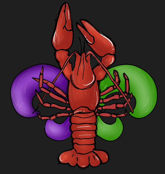 Crawfish Vibes - DTF Ready to Press - Heat Press Transfer