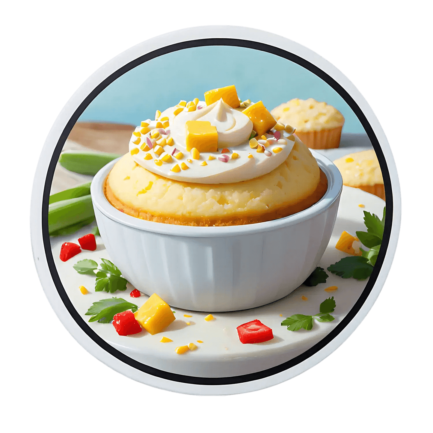Cupcake Delight - Sticker - Heat Press Transfer